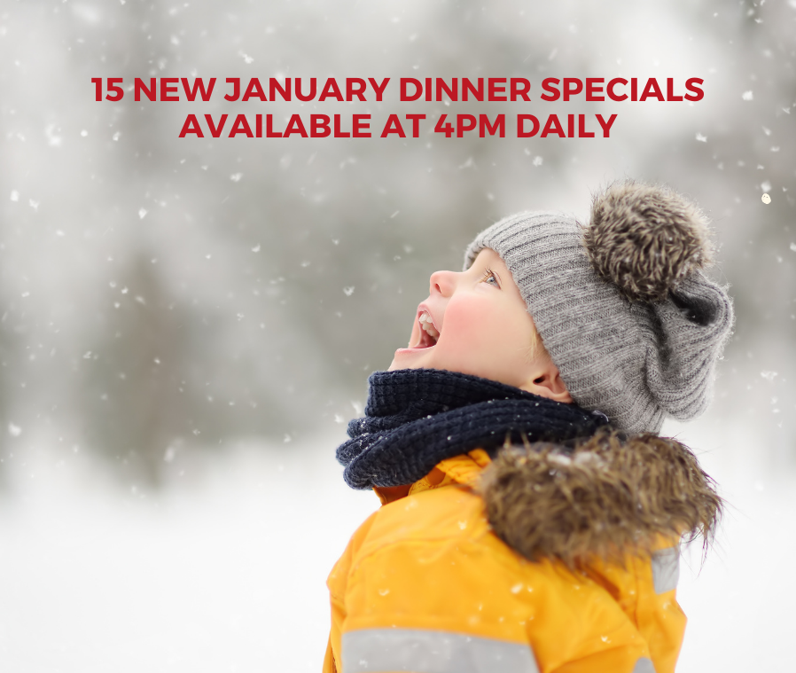 January Dinner Specials