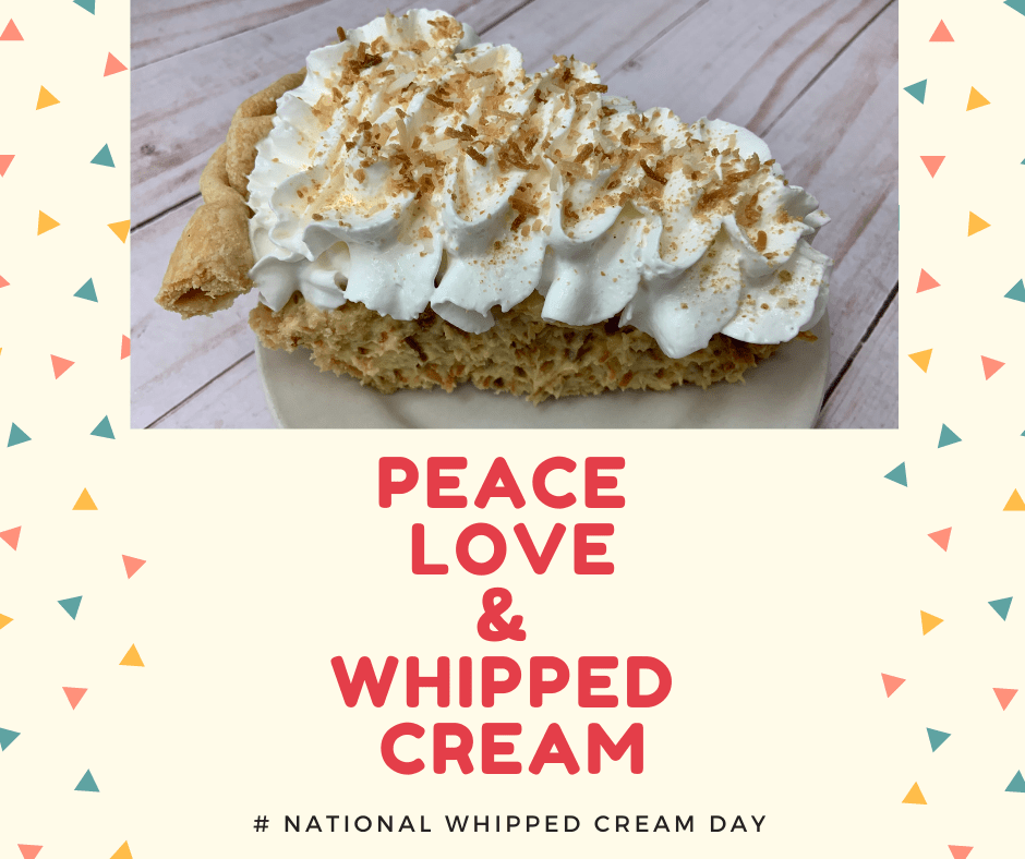 National Whipped Cream Day