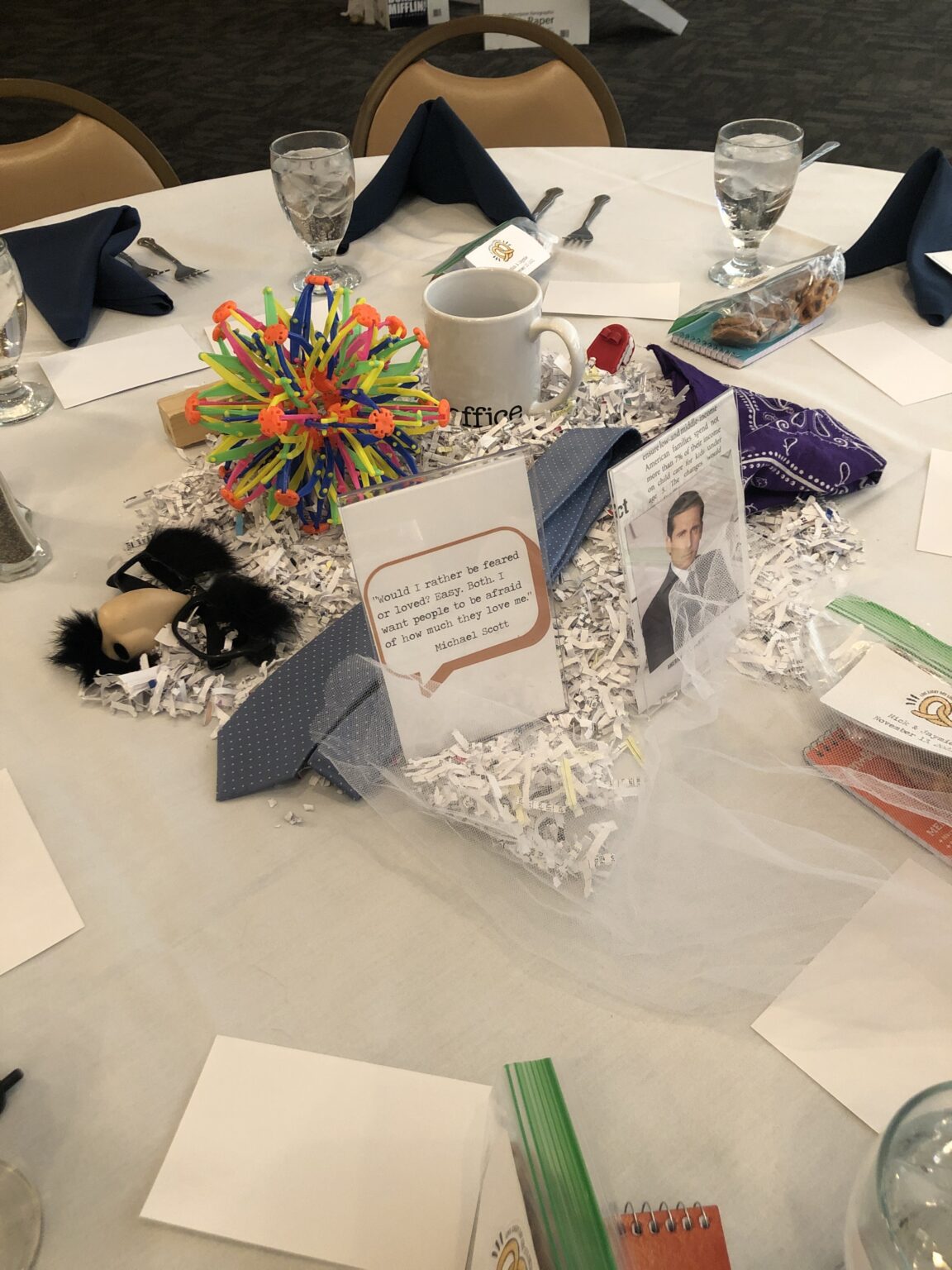 Office Themed Bridal Shower - Rockefeller's Grille