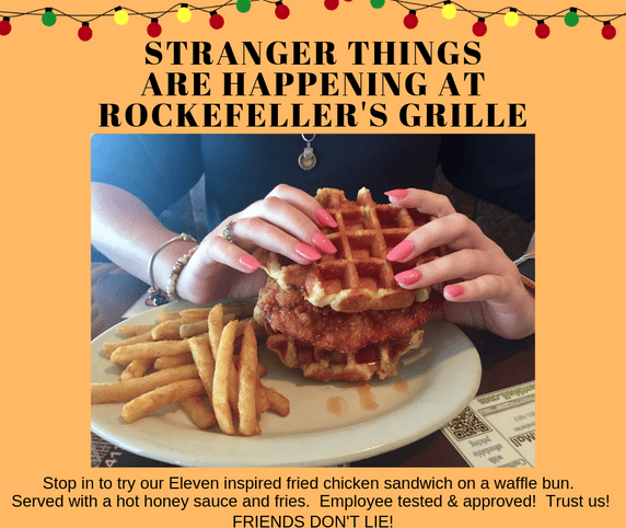 Stranger Things at Rockefeller’s Grille