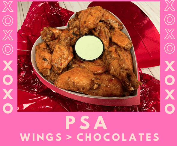 Wings are better than Chocolate