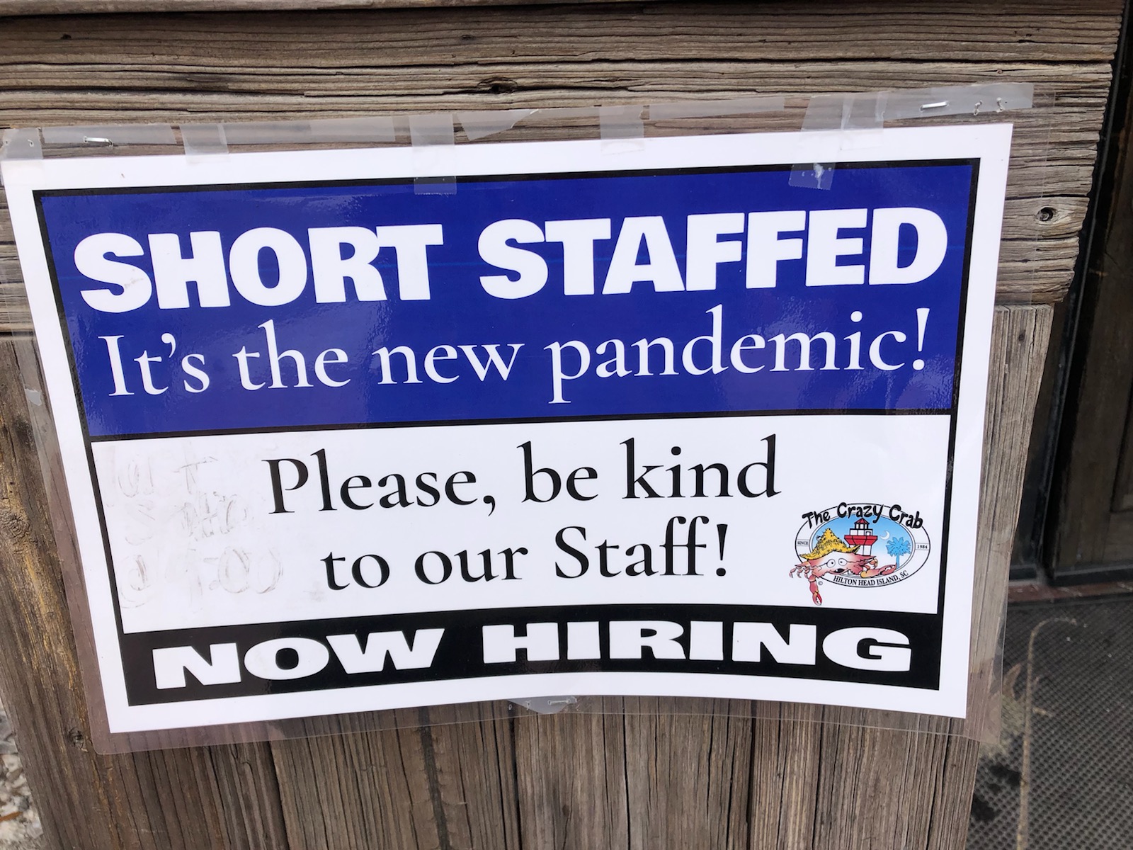 Short Staffed is the new Pandemic