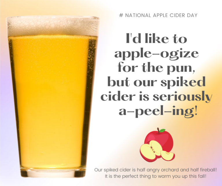 National Apple Cider Day Rockefeller's Grille