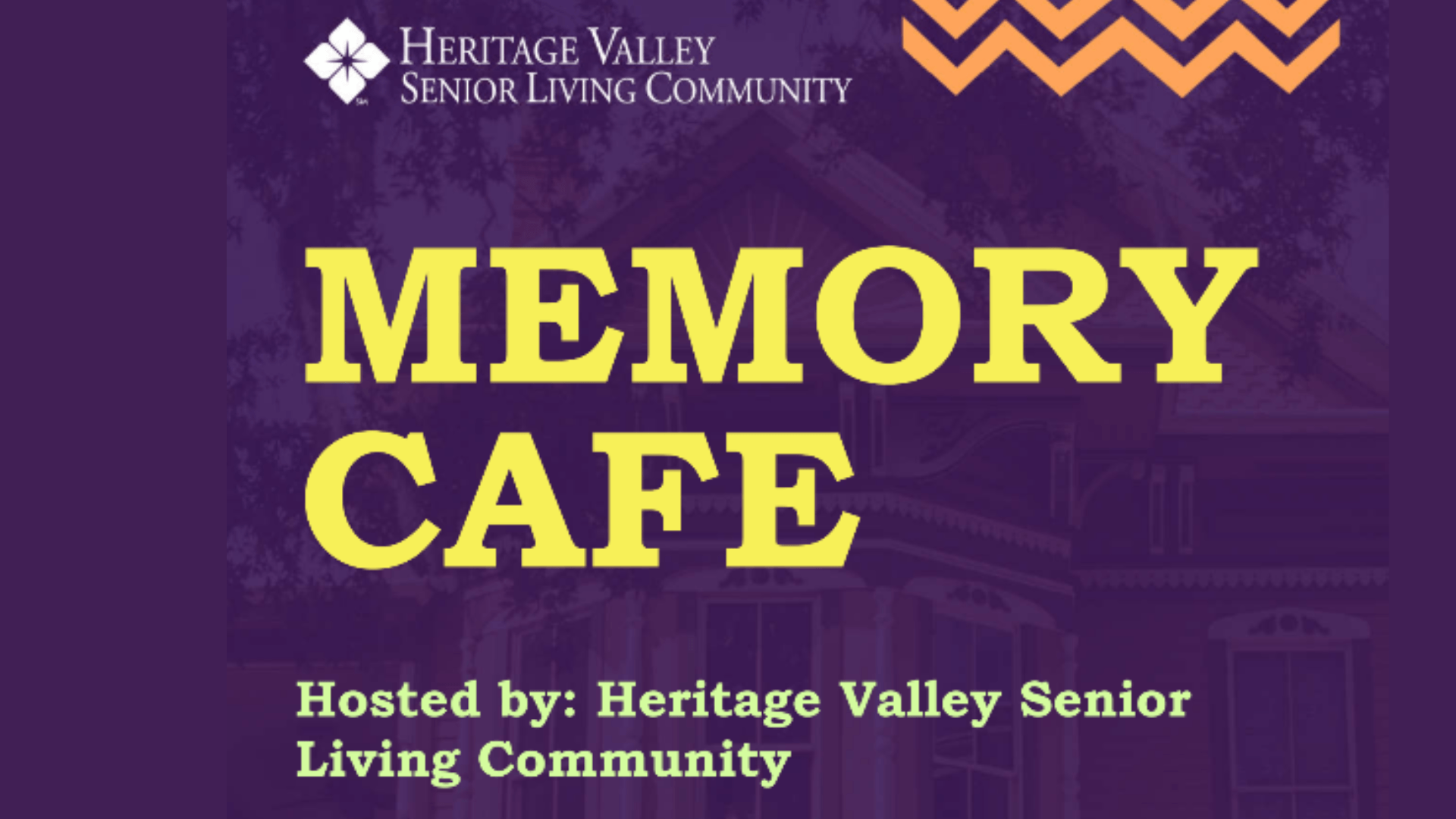 Memory Cafe hosted by Heritage Valley Senior Living Community