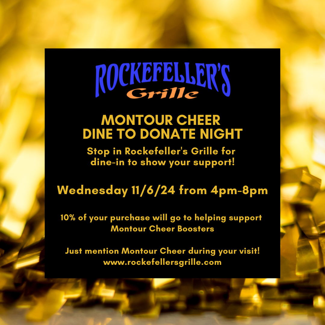 Montour Cheer Dine & Donate Night