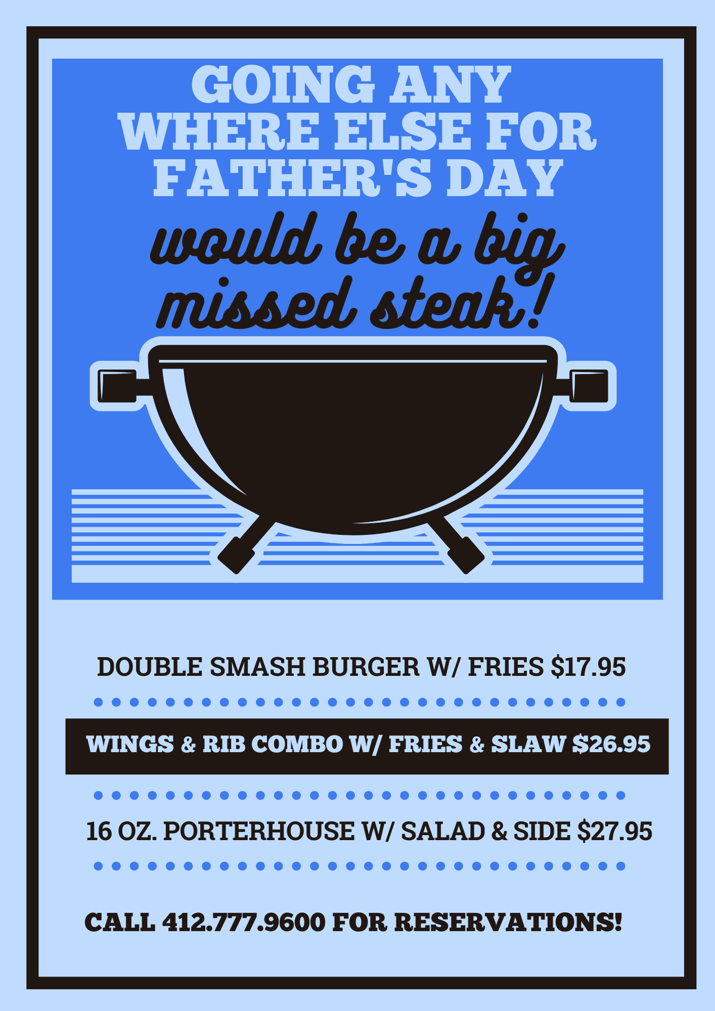 Father’s Day Specials